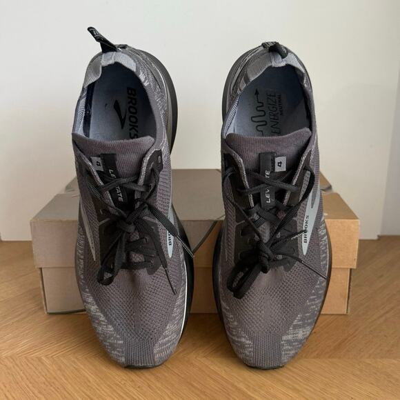 Brooks Levitate 4 Grey/Black Men Running Sneakers- SZ 11 main image 10